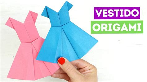 👗 Cómo Hacer Un Vestido De Origami Fácil Con Una Hoja De Papel Youtube