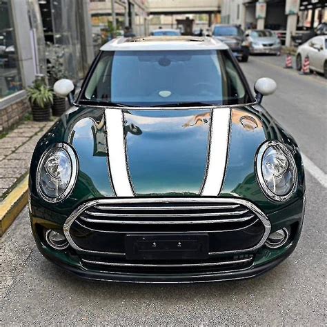 Car Engine Hood Bonnet Sticker Stripes Decals Decor For Mini Cooper S