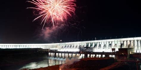 Itaipu Anuncia Volta Da Ilumina O Da Barragem O Presente