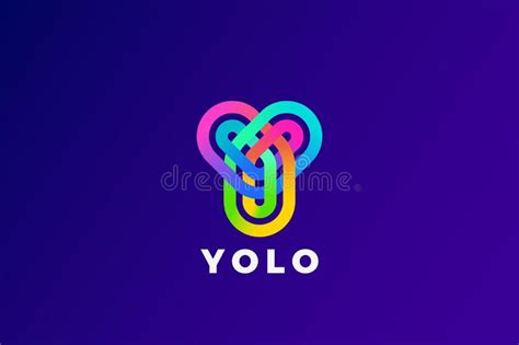 Letra Y Logotipo Bucle De Diseño Infinito Vectorial Plantilla Colorido