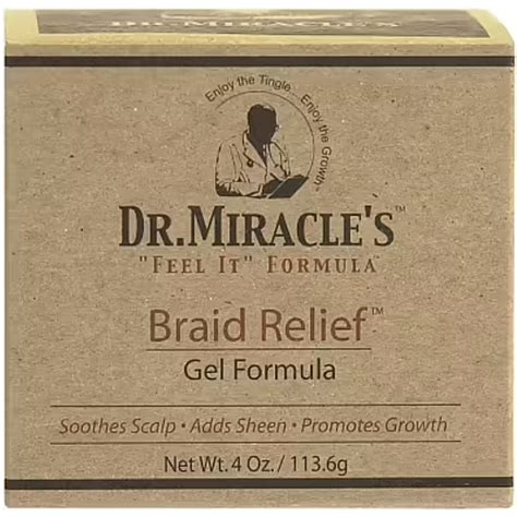 Dr Miracle Braid Relief Gel Formula 114g