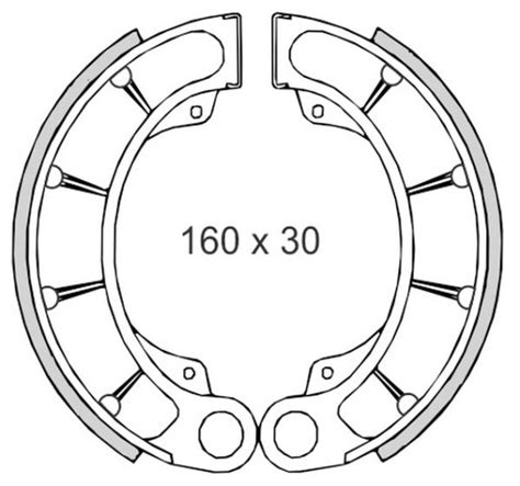 Set Saboti Frana Spate Honda FES Pantheon 98 02 2T 125 150cc FES