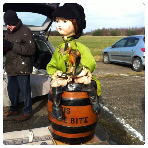 An Unusual Antique Advertising Doll For Sale At Swinderby Antique Fair