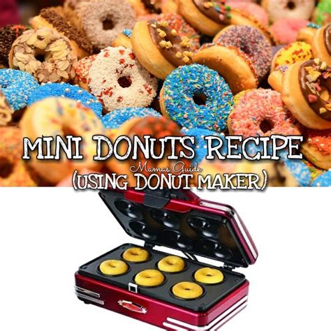 This Easy Mini Donut Recipe Using Donut Maker Will Use A Cake Mix