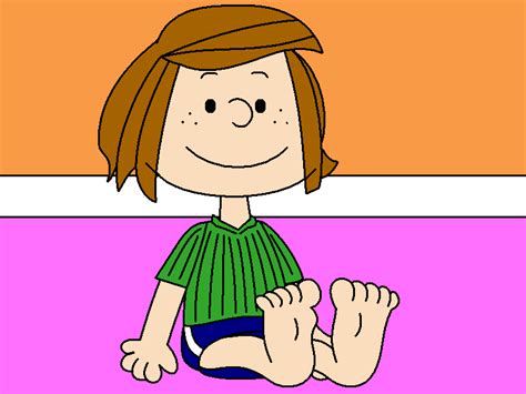 Peppermint Patty Shows Her Feet By Gamekirby On Deviantart