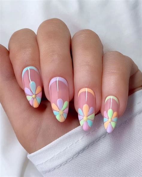 The Season S Brightest Spring Festival Almond Nail Design Lilyart