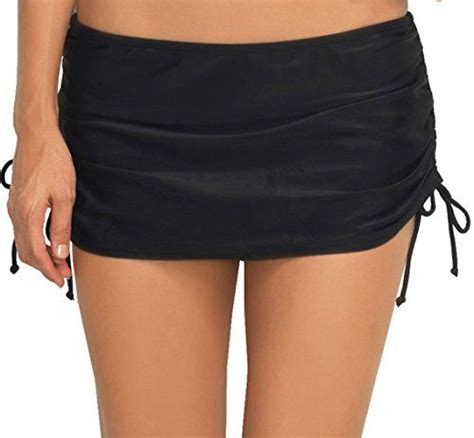 Cute Drawstring Sides Allow You To Adjust The Length Of This Skirt