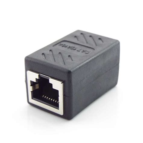 rj coupler ethernet cable female  female connector lan inline cat