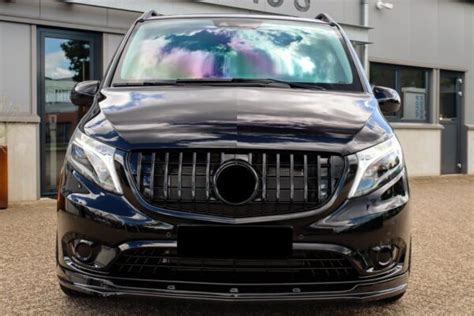 Mercedes Vito W Panamericana Grill Hoogglans Zwart De