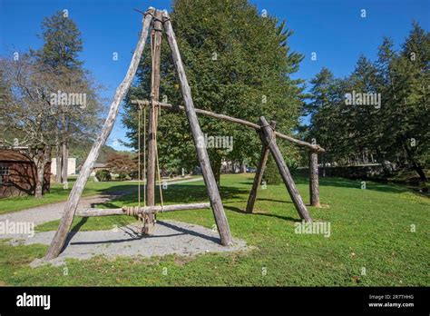 Titusville, Pennsylvania, das Drake Well Museum and Park, wo Edwin