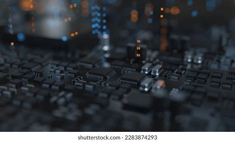 Variety Different Types Chips Electronic Components Stock Illustration ...