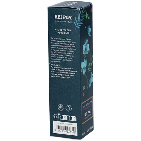 Hei Poa Eau De Toilette Orchid E Tropicale Ml Redcare Pharmacie