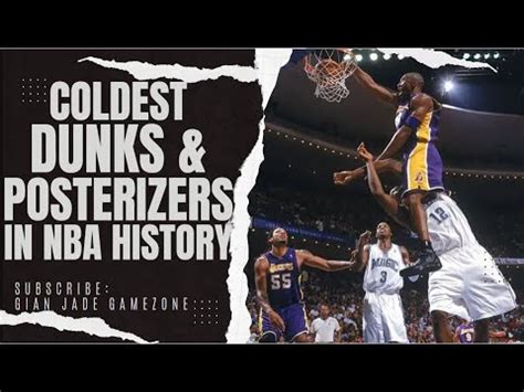 The COLDEST Dunks Posterizers In NBA History YouTube