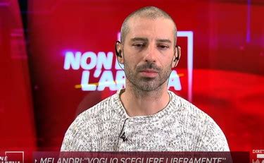 Non è l arena Marco Melandri Covid preso apposta Giletti