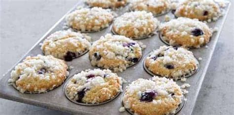 Blueberry Muffins With Streusel Topping Cook With Brenda Gantt