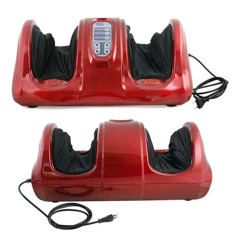 Zeny™ Shiatsu Kneading Foot Massager W Remote Control Red Zeny