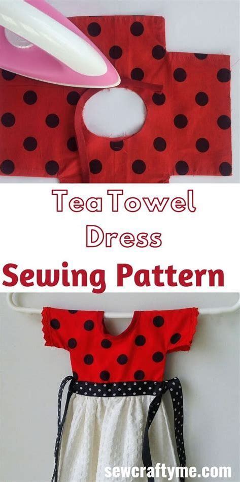 Oven Towel Dress Pattern Template - Search Images | Towel dress, Towel