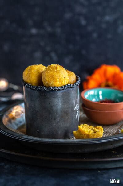 Kesar Badam Ladoo With Almond Flour Cook With Manali