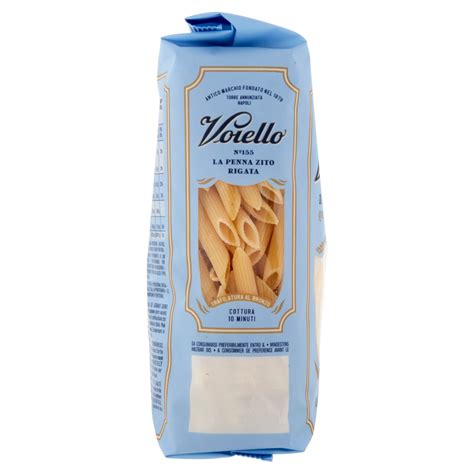 Voiello Pasta La Penna Zito Rigata N155 Grano Aureo 100 Italiano