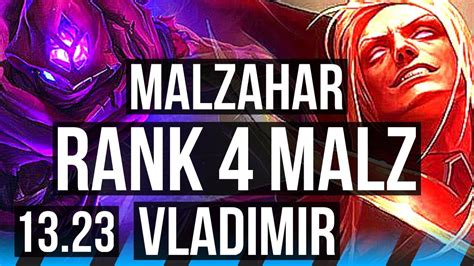 Malzahar Vs Vladimir Mid Rank Malz Comeback Na Challenger