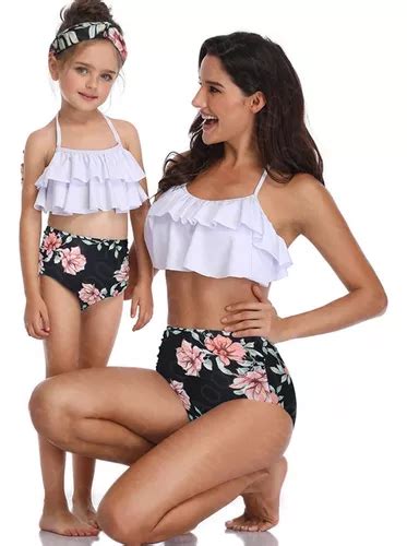 Conjunto De Bikini De Verano Para Beb S Ni As Y Mujer Mercadolibre