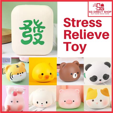 Stress Ball / Stress Relieve Squishy Toy / Anti Stress Toy | Shopee ...