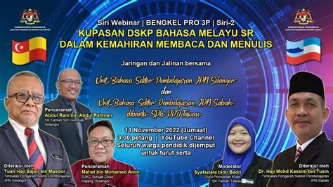 Live Bengkel Pro P Kupasan Dskp Bahasa Melayu Sr Dalam Kemahiran