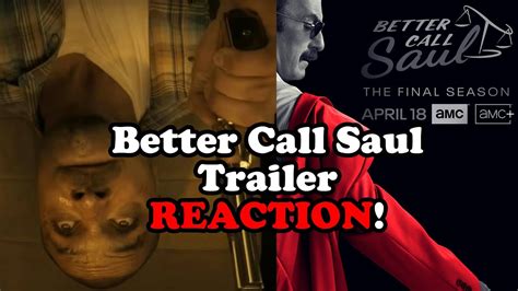 Better Call Saul Season 6 Trailer Reaction Youtube