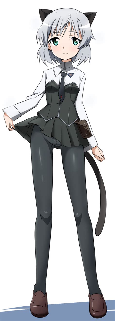 Неко Neko Nekomimi Sanya V Litvyak Strike Witches Anime