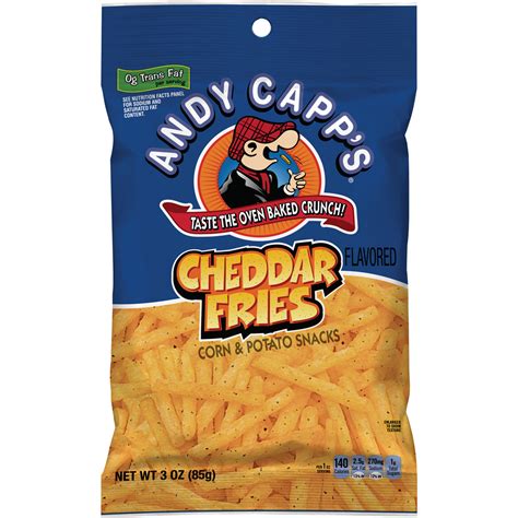 Andy Capps Cheddar Fries 3 0 Oz Bag 1 Count Rocketdsd