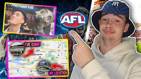 I Went To The Wrong Afl Game Match Day Vlog Carlton Vs St Kilda