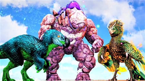 Turbo Rock Golem Primeval Dodorex Ark Survival Evolved Pugnacia