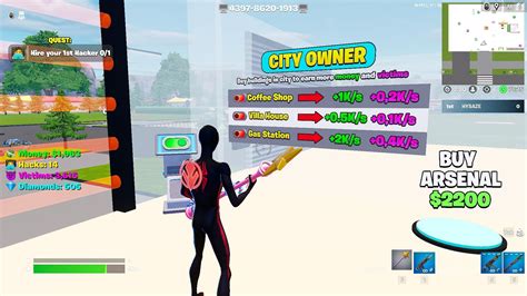 Fortnite Hacker Tycoon Uefn Map Code How To Play And More