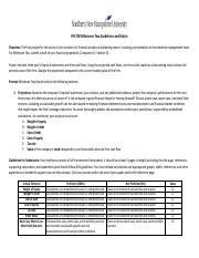 Fin Milestone Two Guidelines And Rubric Pdf Fin Milestone Two