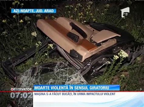 Accident rutier grav în judeţul Arad Observatornews ro