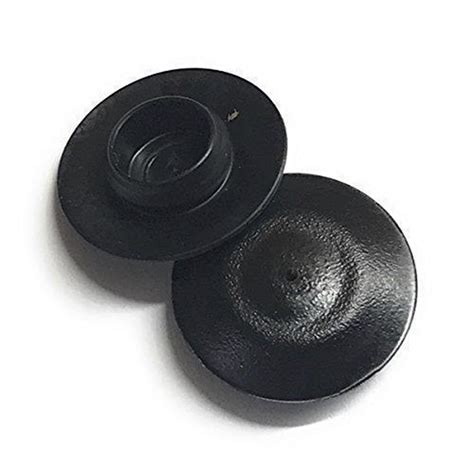 4 Pack 1 Inch Flush Mount Black Plastic Body And Sheet