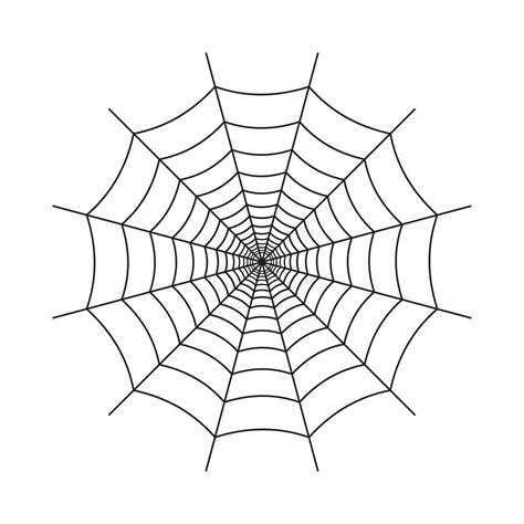 Halloween scary black spider webs vector design. Halloween illustration ...