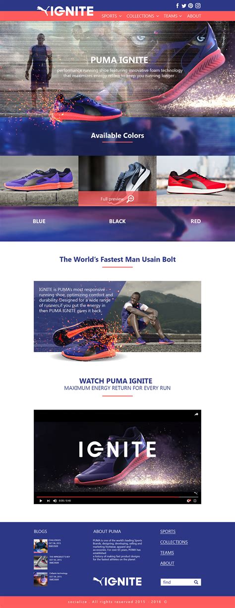 puma ignite  behance