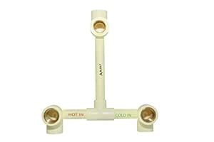 AAJAY CPVC WALL MIXER ADPT HOT COLD BOTTOM Amazon In Home Improvement