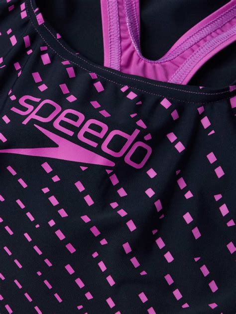 Speedo Medley Logo Medalist Af Swimsuit