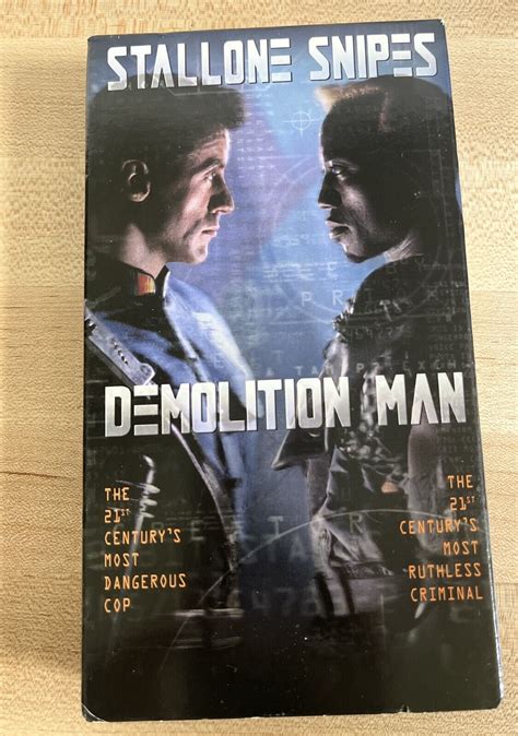 Demolition Man Vhs 1994 85391298533 Ebay