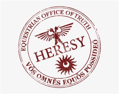 Heresy Inquisition Logo Reaction Image Safe Stamp Warhammer 40k