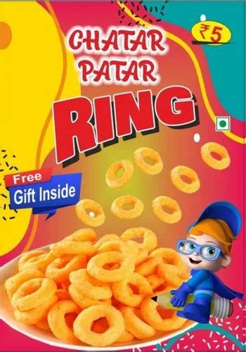 Pack Per Ladi Ring Fryums Crispy Packaging Size Gm Per Pack At