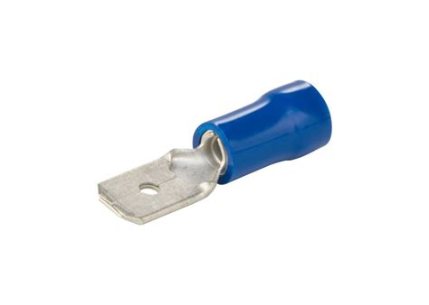 Flachstecker Blau 1 5 2 5 mm² 50 Stck nur 3 95 SVB