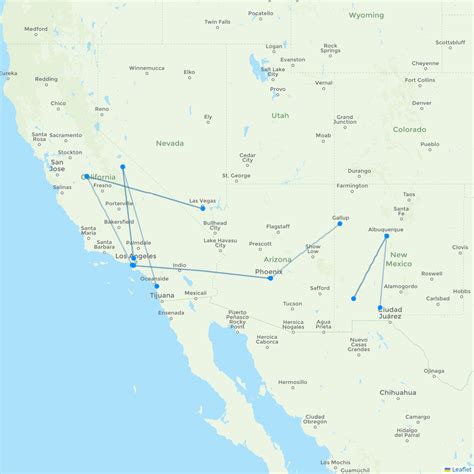 Advanced Air airline routes (AN) 2025, map - Flight Routes