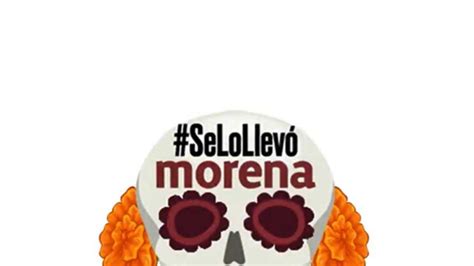 Una Catrina voraz PRI dedica calaverita a Morena por el Día de