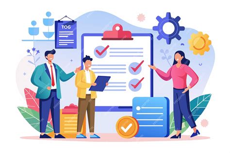 Team members engage in a contract approval meeting discussing business ... 