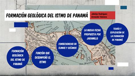 Formación Geológica Del Istmo De Panamá By Jahelys Rodríguez Medina On