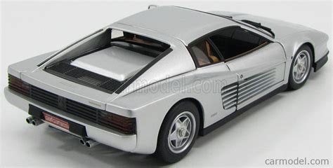 MATTEL HOT WHEELS J2928 Scale 1 18 FERRARI TESTAROSSA 1984 SILVER