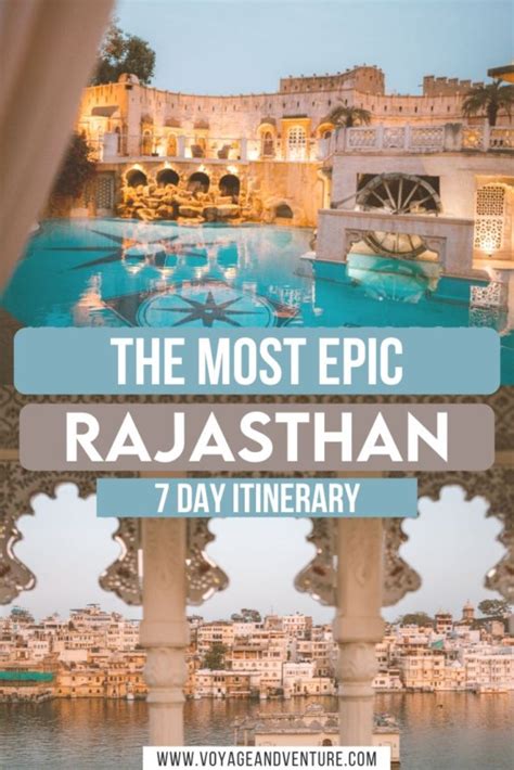 Rajasthan Tour Itinerary